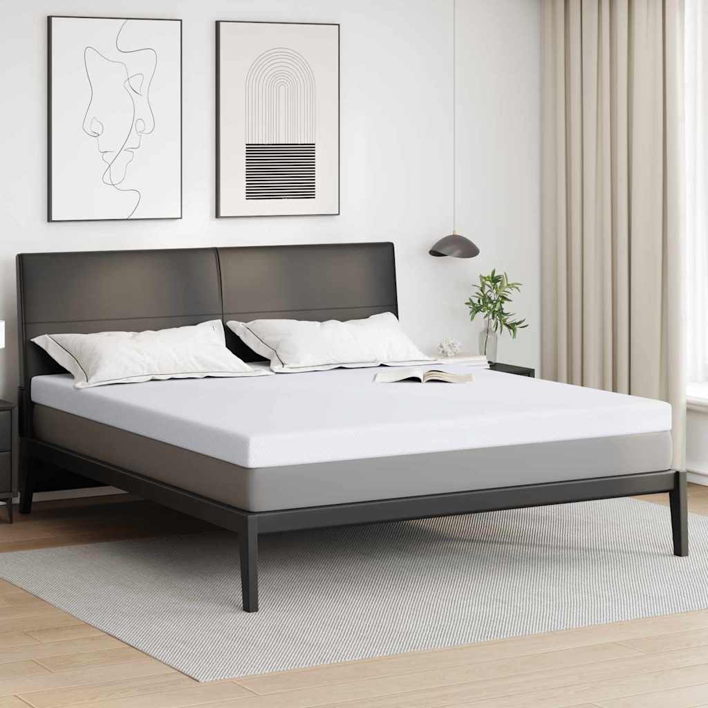 Στρώμα επικάλυψης Λευκό 200 x 200 cm Υφασμα Jacquard