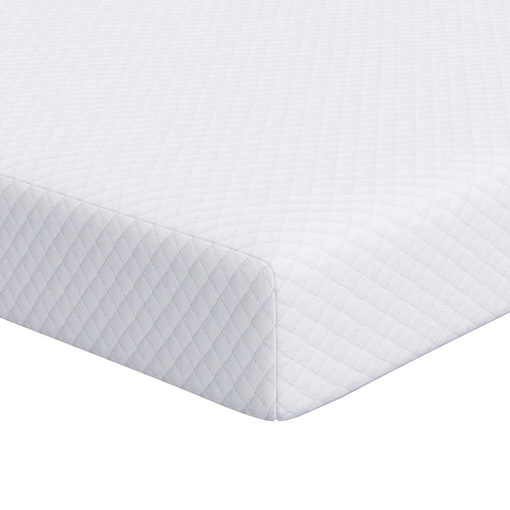 Στρώμα επικάλυψης Λευκό 200 x 200 cm Υφασμα Jacquard