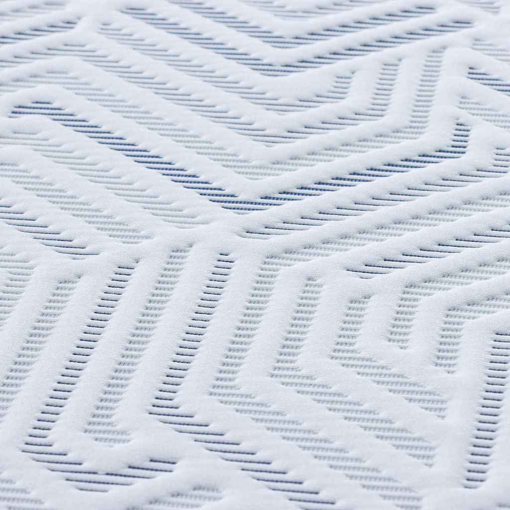 Στρώμα επικάλυψης Λευκό 160 x 200 cm Ζακάρ ύφασμα - Pakobazaar