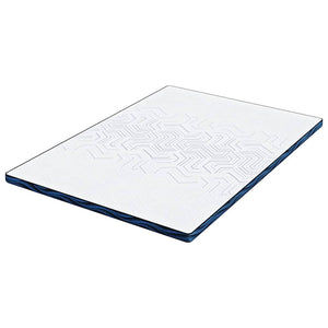 Στρώμα επικάλυψης Λευκό 160 x 200 cm Ζακάρ ύφασμα - Pakobazaar