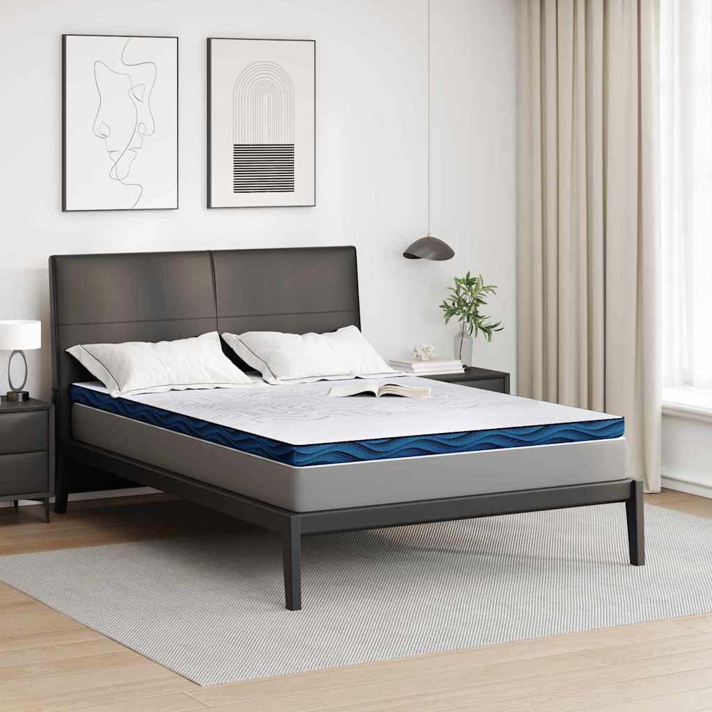 Στρώμα επικάλυψης Λευκό 140 x 190 cm Ζακάρ ύφασμα - Pakobazaar