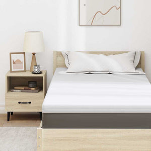 Στρώμα επικάλυψης Λευκό 90 x 190 cm Ζακάρ ύφασμα - Pakobazaar