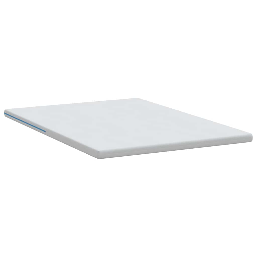 Στρώμα επικάλυψης Λευκό 140 x 190 cm Ζακάρ ύφασμα - Pakobazaar