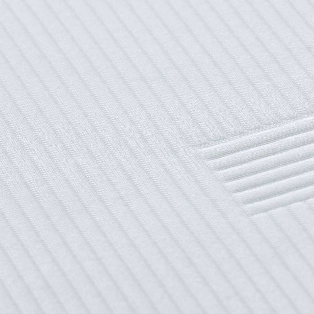 Στρώμα επικάλυψης Λευκό 160 x 200 cm Ζακάρ ύφασμα - Pakobazaar