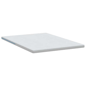 Στρώμα επικάλυψης Λευκό 160 x 200 cm Ζακάρ ύφασμα - Pakobazaar