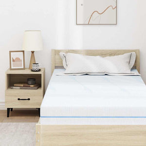 Στρώμα Λευκό 90 x 190 cm Ζακάρ ύφασμα - Pakobazaar