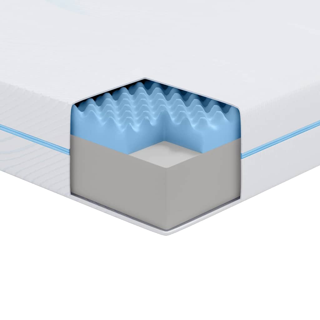 Στρώμα Λευκό 90 x 200 cm Ζακάρ ύφασμα - Pakobazaar