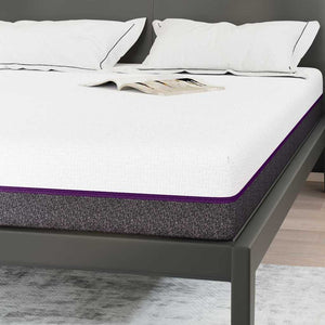 Στρώμα Λευκό και Γκρι 140 x 200 cm Ζακάρ ύφασμα - Pakobazaar