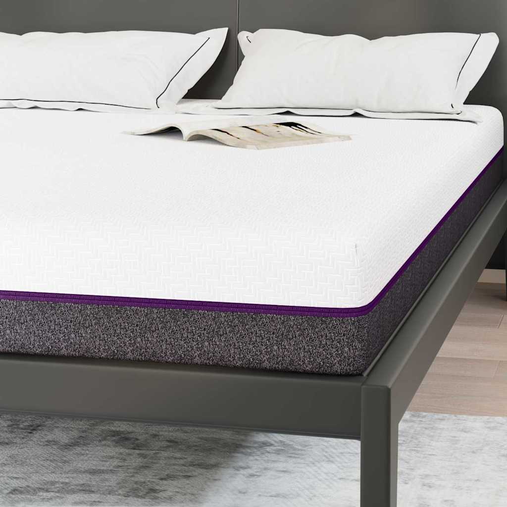 Στρώμα Λευκό και Γκρι 160 x 200 cm Ζακάρ ύφασμα - Pakobazaar