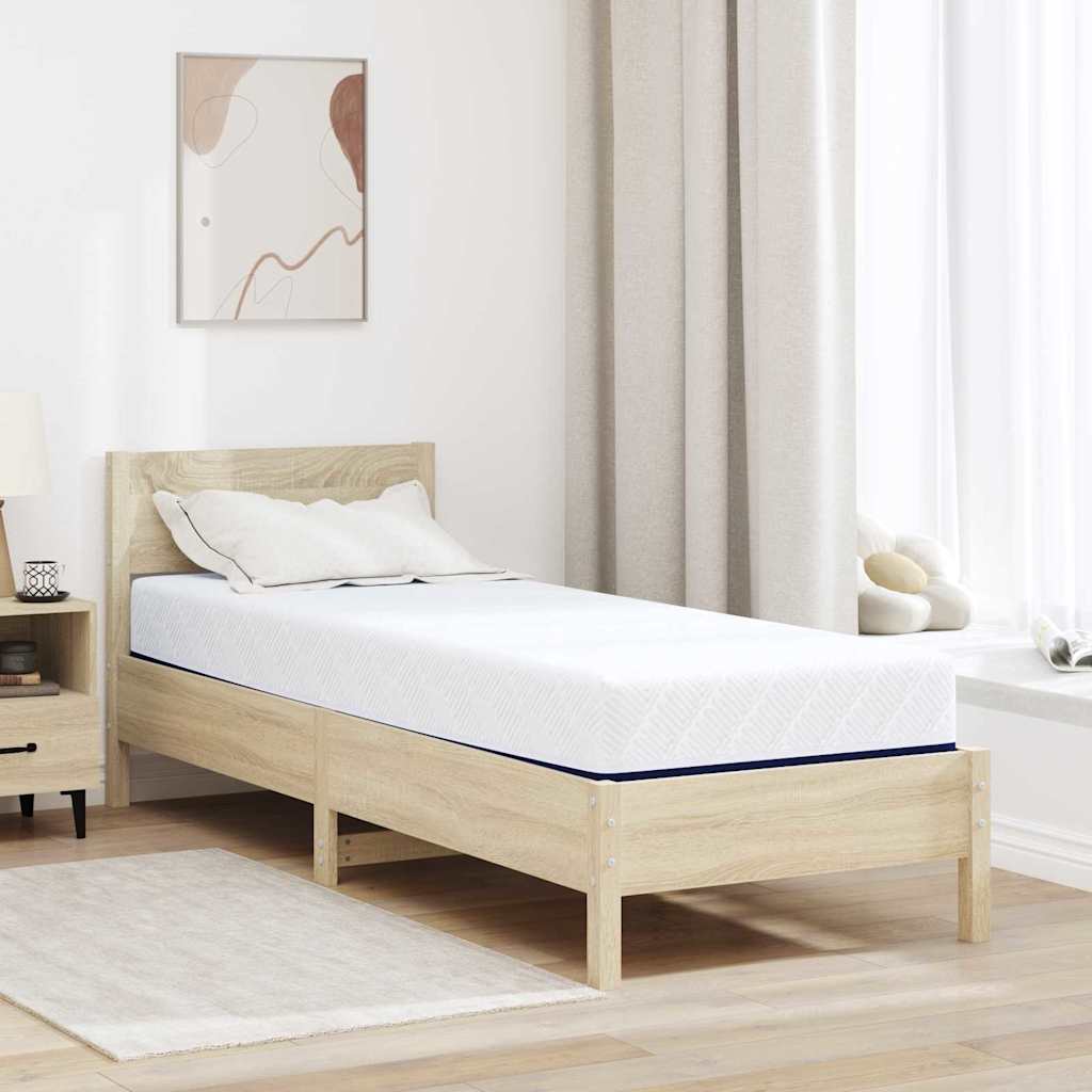 Στρώμα Λευκό και Μπλε 80 x 200 cm Ζακάρ ύφασμα - Pakobazaar