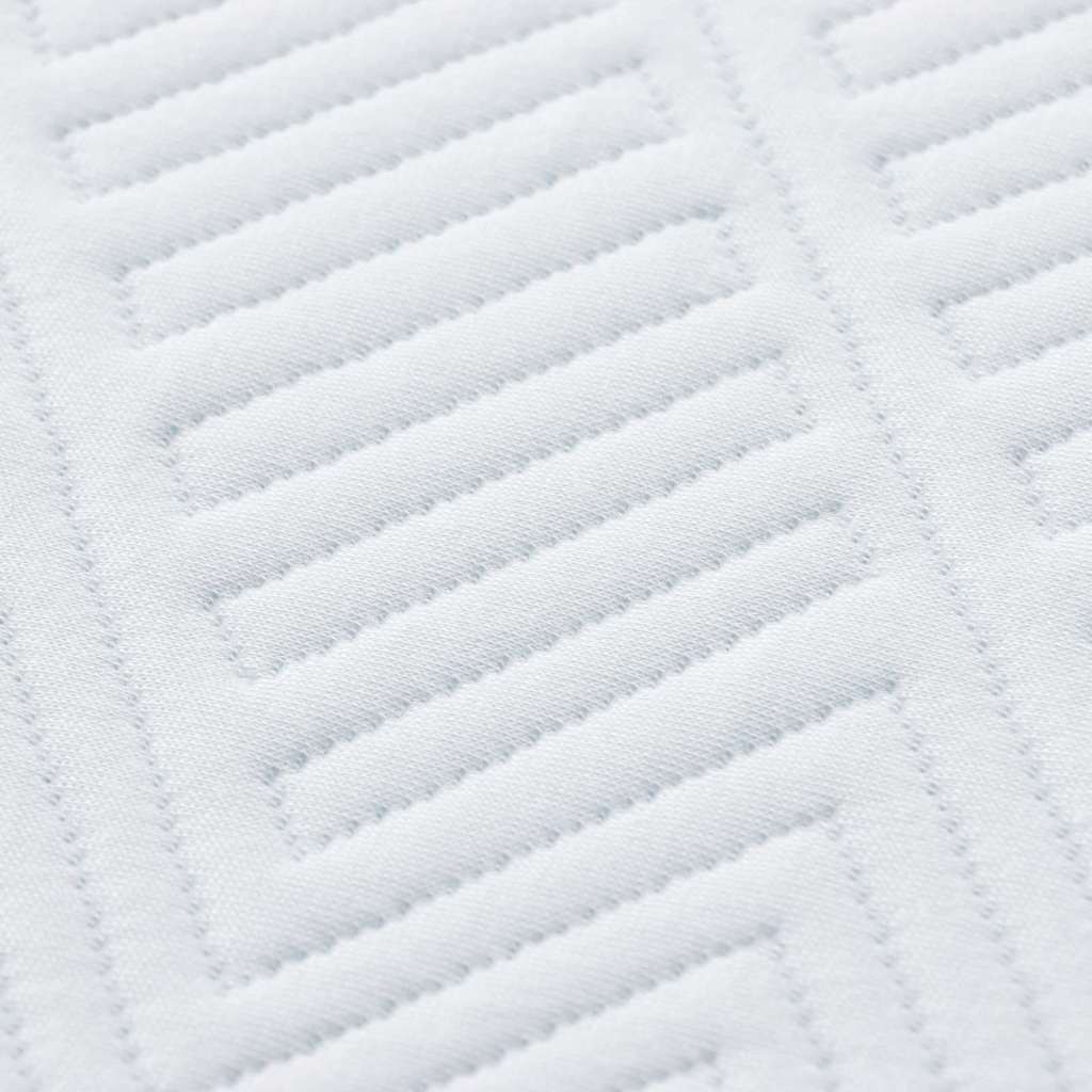 Στρώμα Λευκό και Μπλε 100 x 200 cm Ζακάρ ύφασμα - Pakobazaar