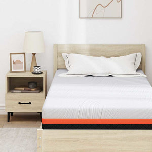 Στρώμα Λευκό και Μαύρο 90 x 190 cm Ζακάρ ύφασμα - Pakobazaar