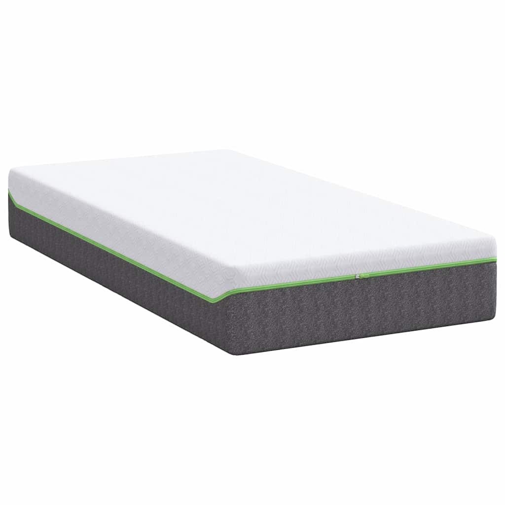 Στρώμα Λευκό και Γκρι 80 x 160 cm Ζακάρ ύφασμα - Pakobazaar