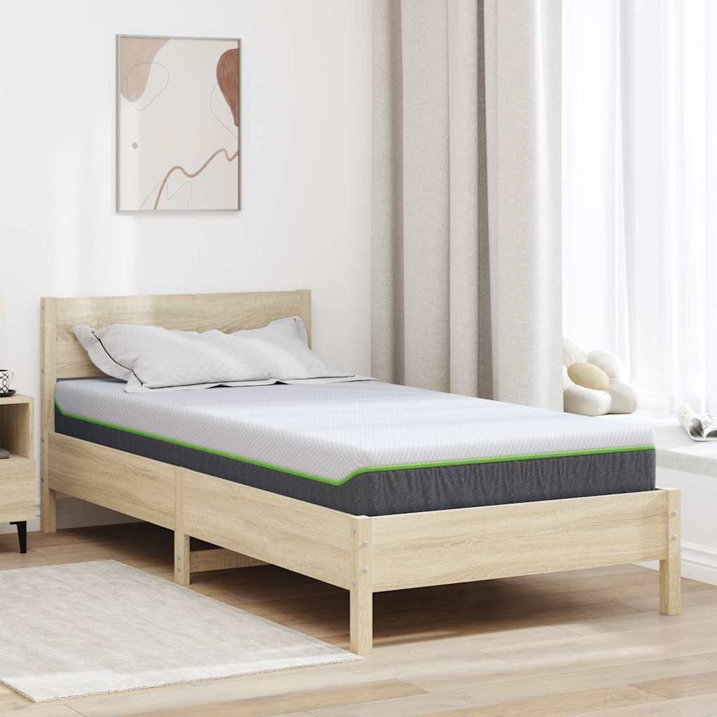 Στρώμα Λευκό και Γκρι 100 x 200 cm Ζακάρ ύφασμα - Pakobazaar