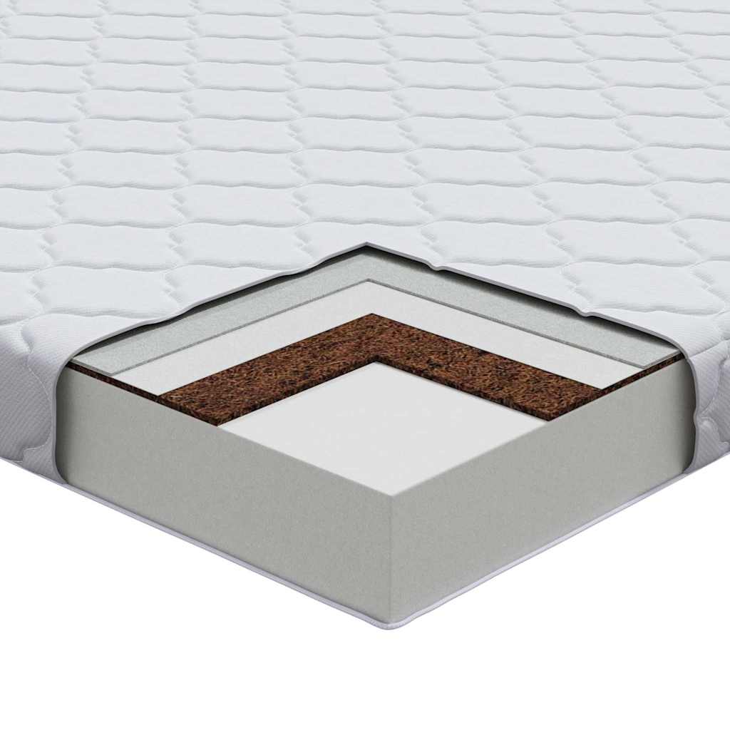 Στρώμα Λευκό 90 x 200 cm Ζακάρ ύφασμα - Pakobazaar