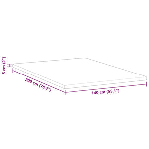 Κουβέρτα Καρύδας Λευκό 140 x 200 cm Ζακάρ ύφασμα - Pakobazaar