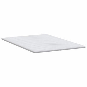 Στρώμα επικάλυψης 160 x 200 cm Πάχος Υφασμα Πλεκτό Λευκό