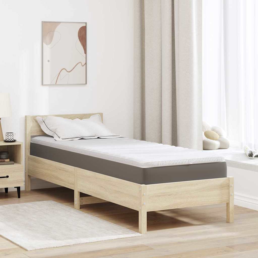 Στρώμα επικάλυψης Λευκό 70 x 200 cm Υφασμα Πλεκτό