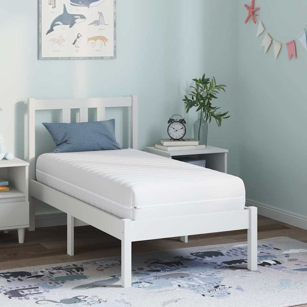 Στρώμα Λευκός 70 x 140 cm Τσέπες ελατηρίων - Pakobazaar