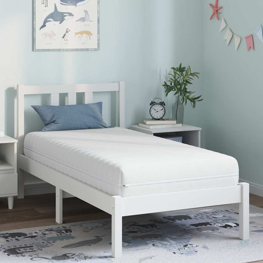 Στρώμα Λευκό 80 x 160 cm Τσέπες ελατηρίων - Pakobazaar