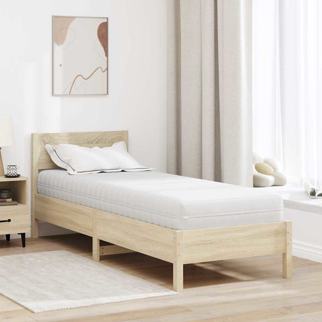 Στρώμα Λευκό 80 x 200 cm Τσέπες ελατηρίων - Pakobazaar