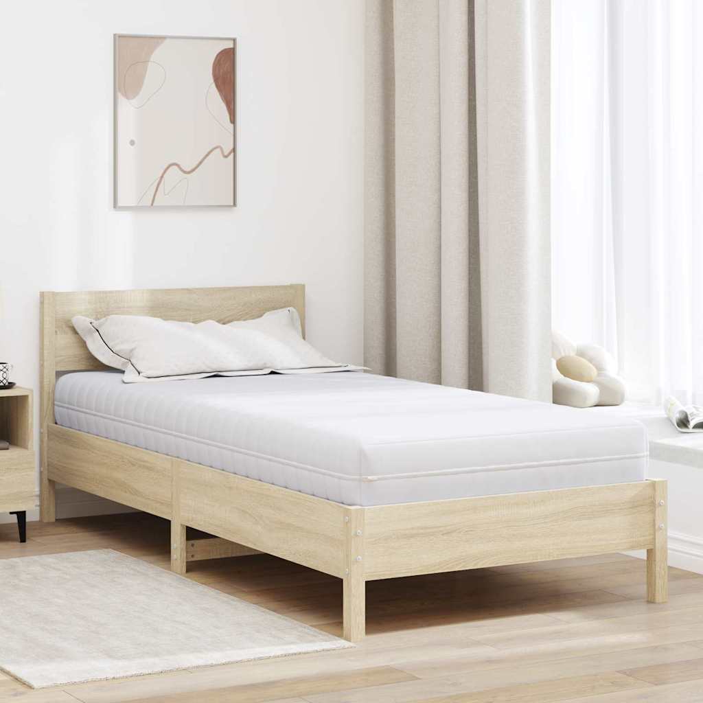 Στρώμα Λευκό 90 x 200 cm Τσέπες ελατηρίων - Pakobazaar