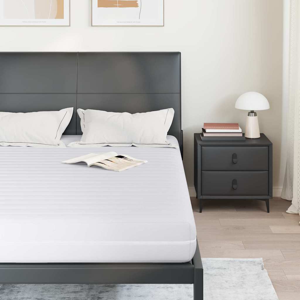 Στρώμα Λευκό 140 x 190 cm Τσέπες ελατηρίων - Pakobazaar