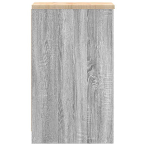 ντουλάπι αποθήκευσης γκαράζ 30x51x85 εκ μασίφ ξύλο πεύκο