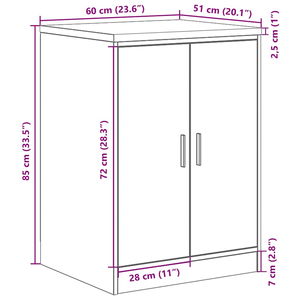 ντουλάπι αποθήκευσης γκαράζ 60x51x85 εκ μασίφ ξύλο πεύκο