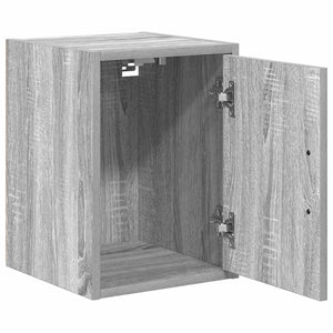 ντουλάπι τοίχου γκαράζ γκρι Sonoma κατασκευασμένο από ξύλο