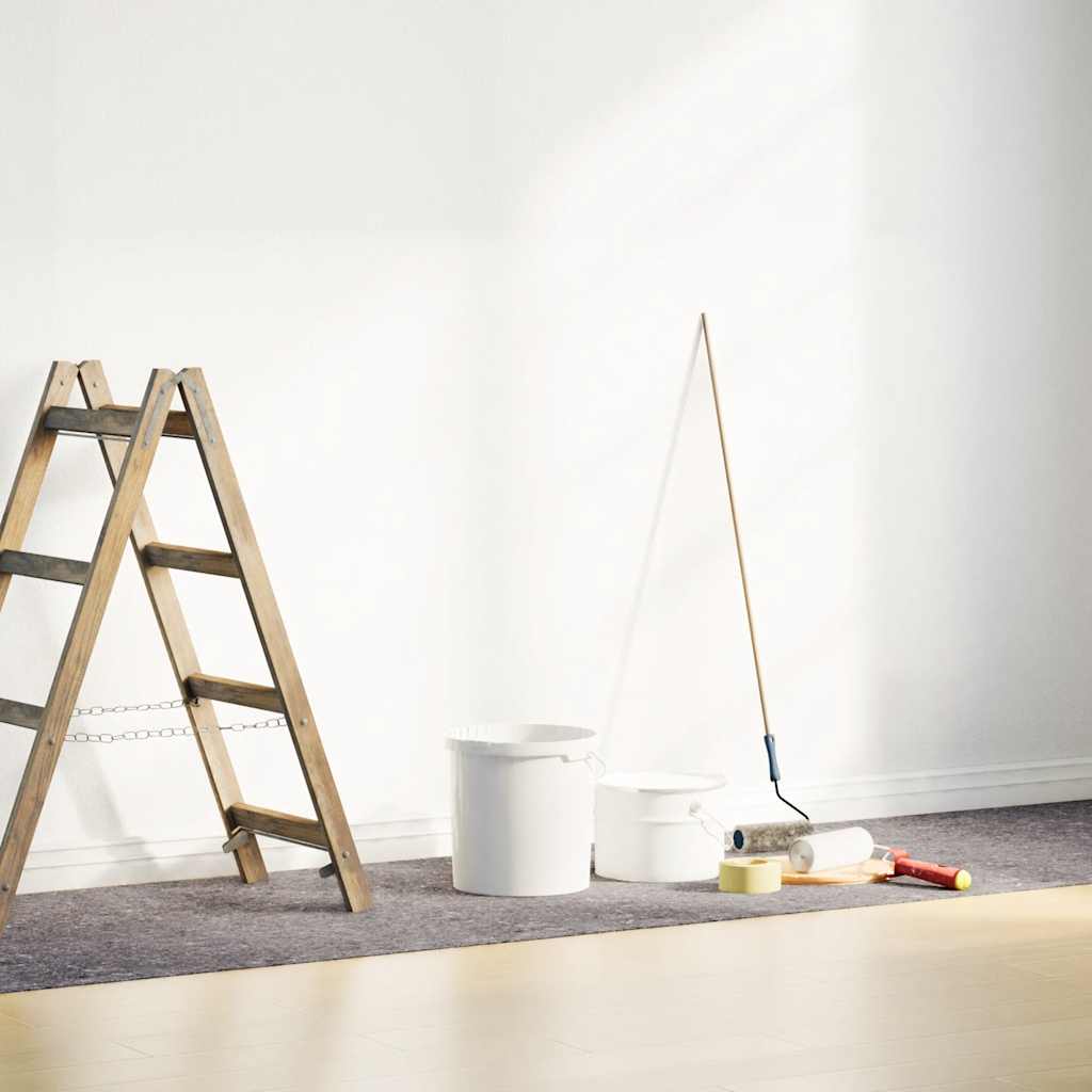 Αντιολισθητικό μαλλί ζωγράφου 25 m 280 g/m² Γκρι - Pakobazaar