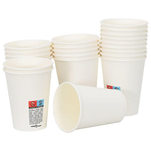 Χάρτινα ποτήρια καφέ με καπάκια 1000 τεμάχια 12oz 300ml