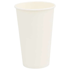 Χάρτινα ποτήρια καφέ με καπάκια 1000 τεμάχια 16oz 400ml - Pakobazaar