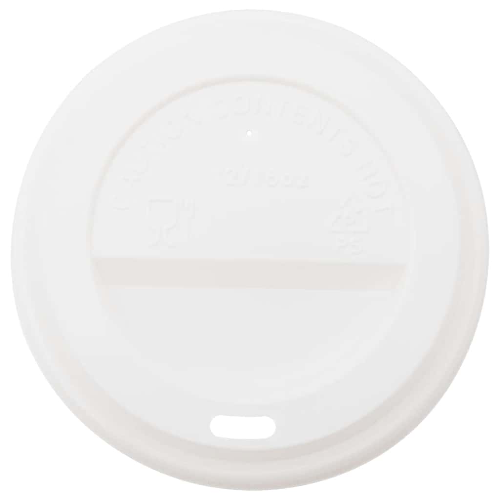 Χάρτινα ποτήρια καφέ με καπάκια 1000 τεμάχια 16oz 400ml