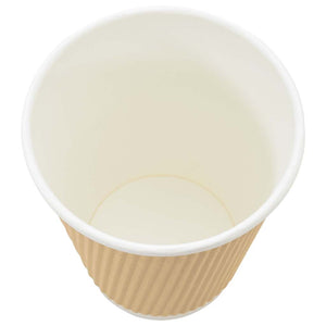 Χάρτινα ποτήρια καφέ με καπάκια 1000 τεμάχια 12oz 300ml - Pakobazaar