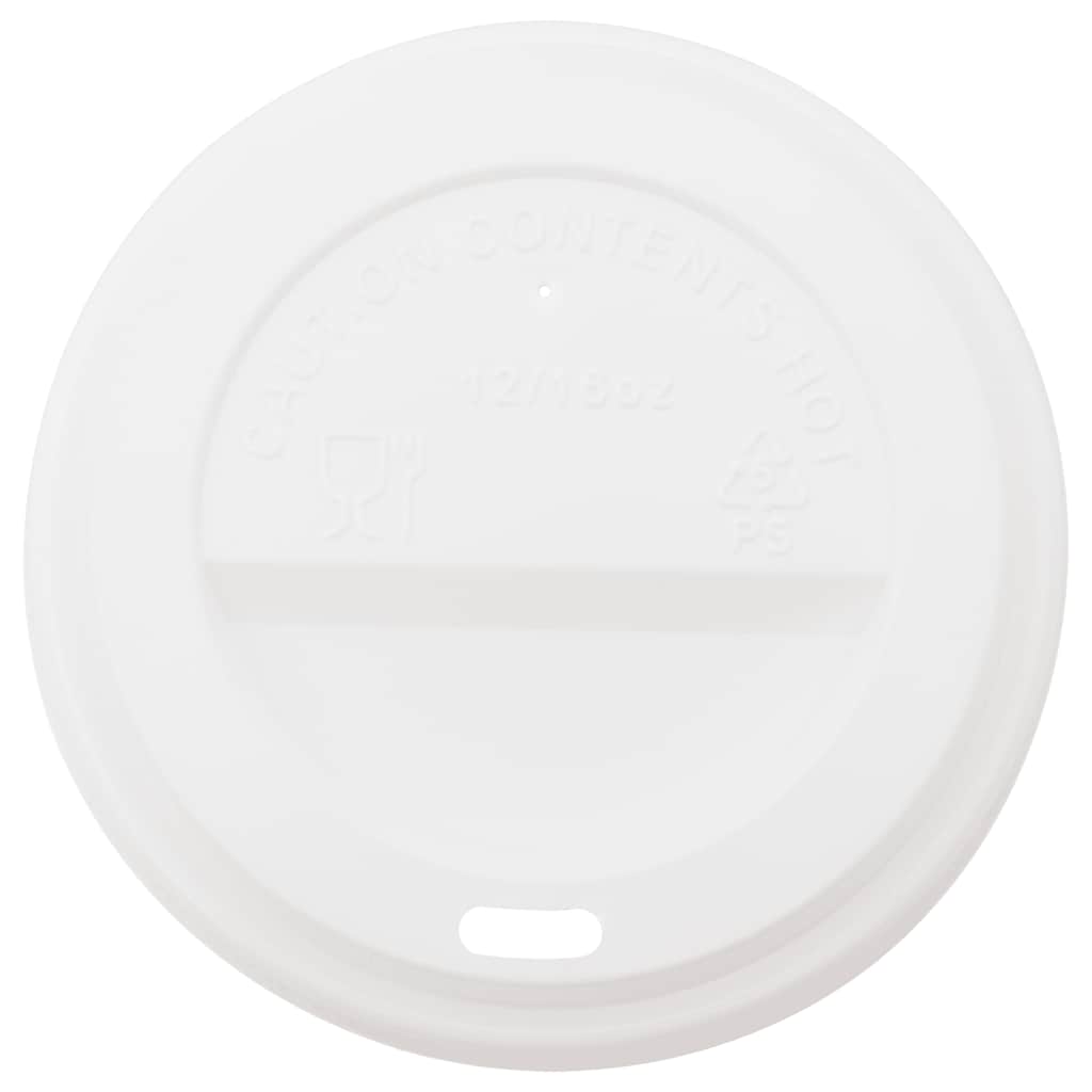 Χάρτινα ποτήρια καφέ με καπάκια 1000 τεμάχια 16oz 400ml - Pakobazaar