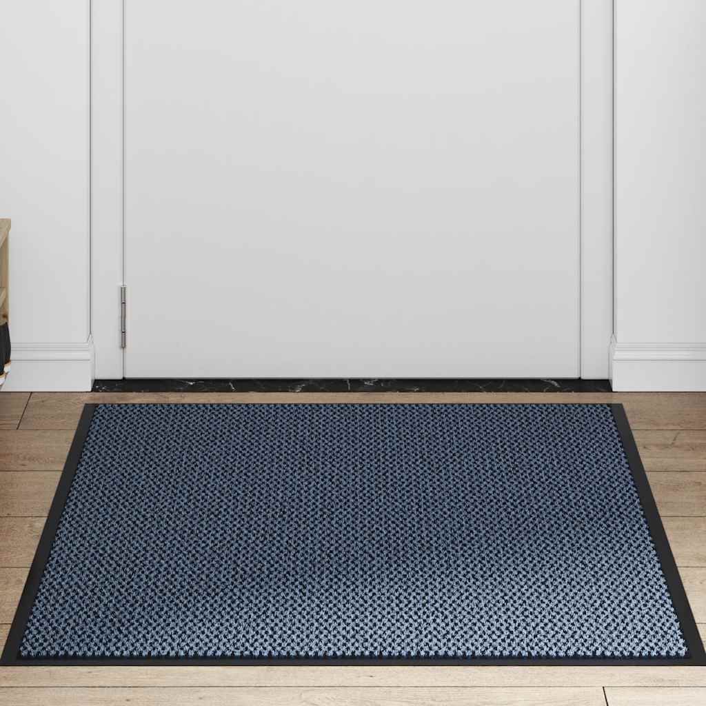 Χαλάκι πόρτας μπλε 90x150 cm