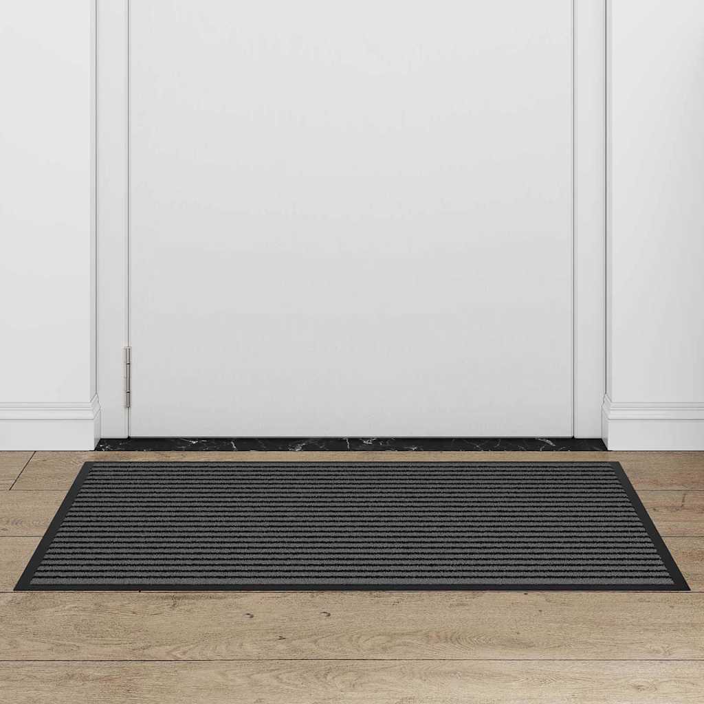 Χαλάκι Εξώπορτας Μαύρο 60 x 90 cm Πολυπροπυλένιο - Pakobazaar