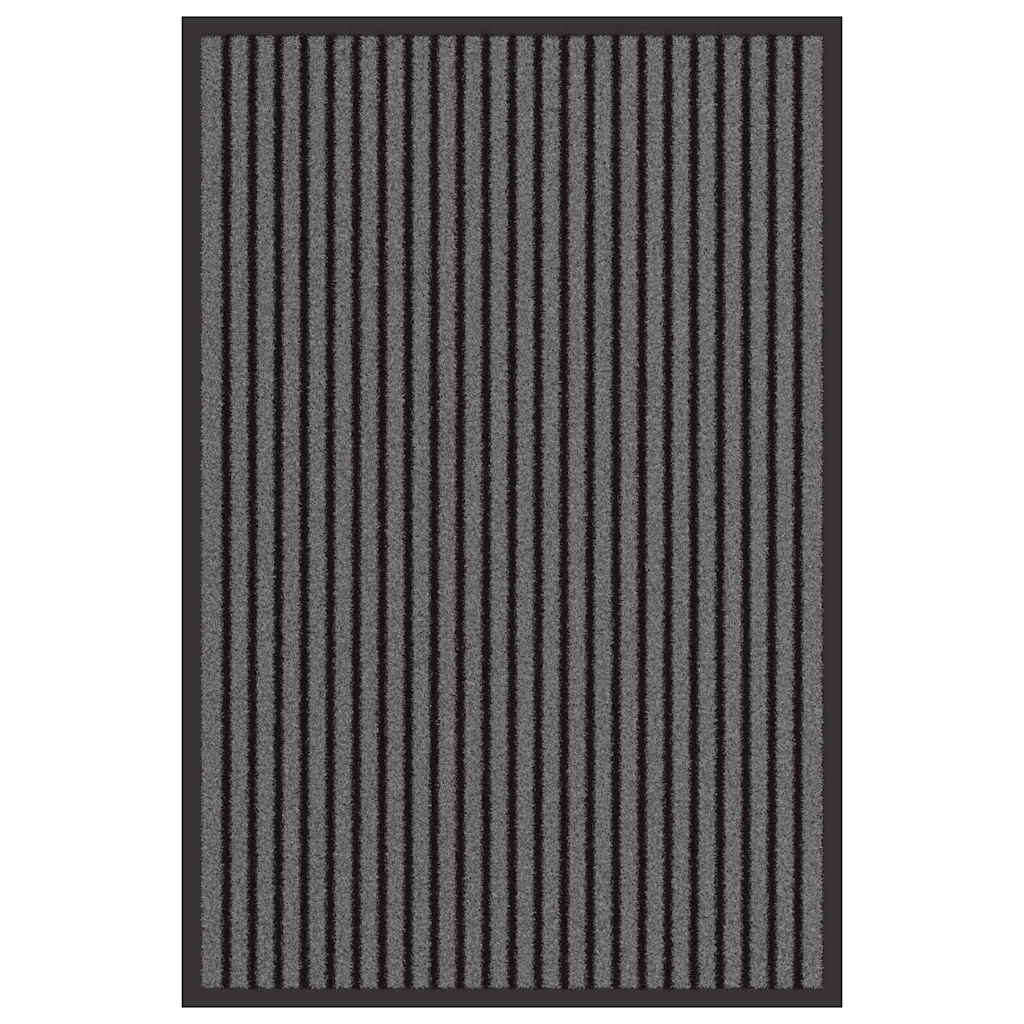 Χαλάκι Εξώπορτας Μαύρο 60 x 90 cm Πολυπροπυλένιο - Pakobazaar