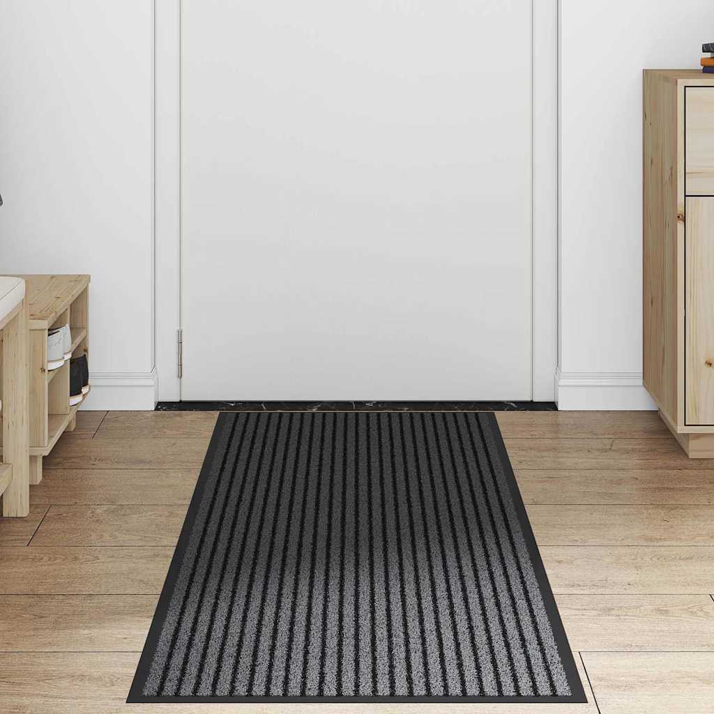 Χαλάκι Εξώπορτας Μαύρο 60 x 150 cm Πολυπροπυλένιο - Pakobazaar