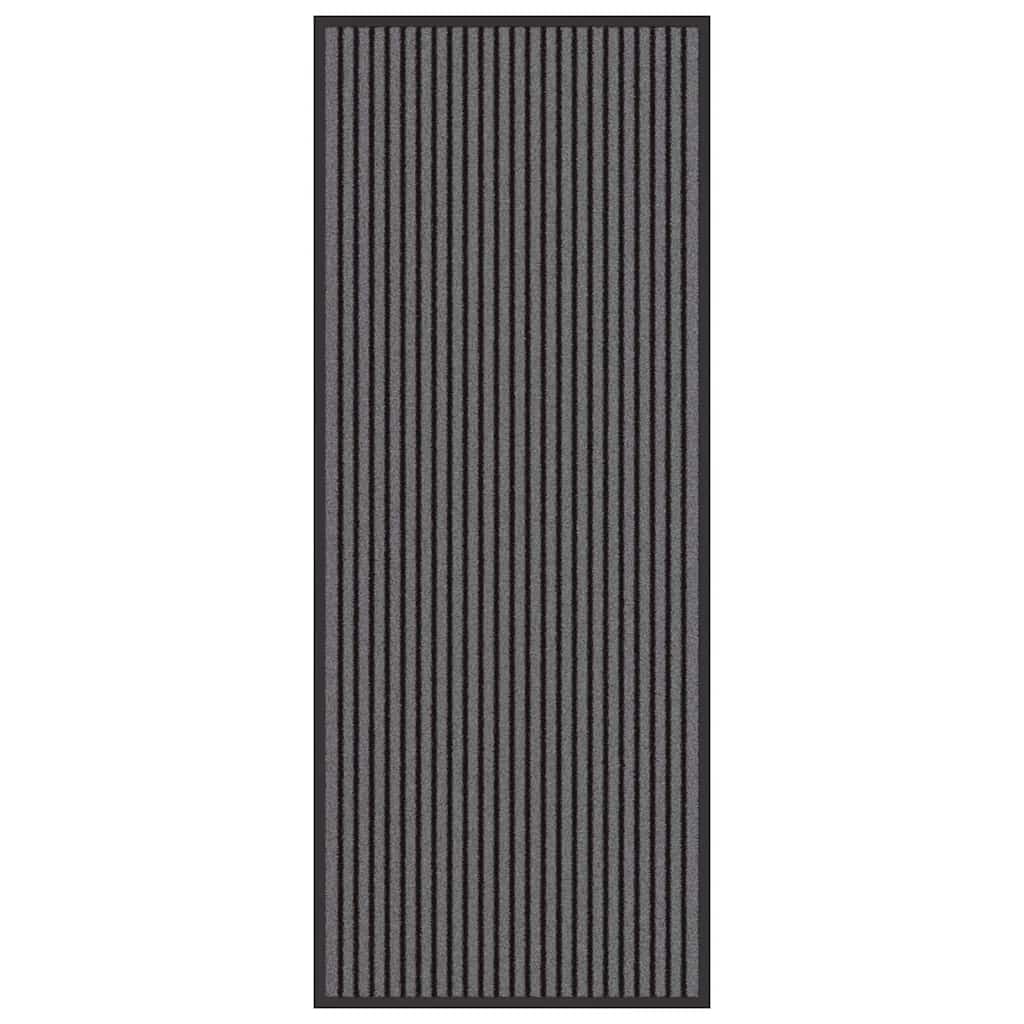Χαλάκι Εξώπορτας Μαύρο 60 x 150 cm Πολυπροπυλένιο - Pakobazaar