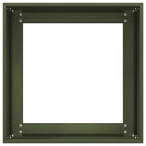Ζαρντινιέρα Λαδί 40x40x40 εκ. από Χάλυβα Ψυχρής Έλασης