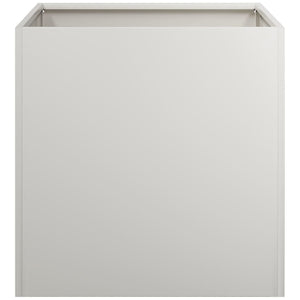 Ζαρντινιέρα 40x40x40 εκ. από Ανοξείδωτο Ατσάλι - Pakobazaar