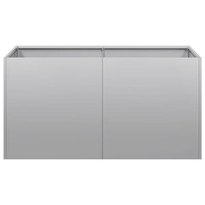 Ζαρντινιέρα 80x40x40 εκ. από Γαλβανισμένο Ατσάλι