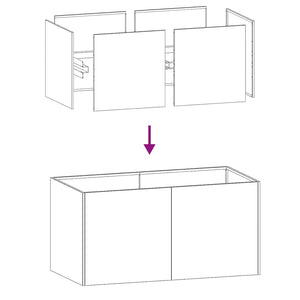 Ζαρντινιέρα 80x40x40 εκ. από Γαλβανισμένο Ατσάλι