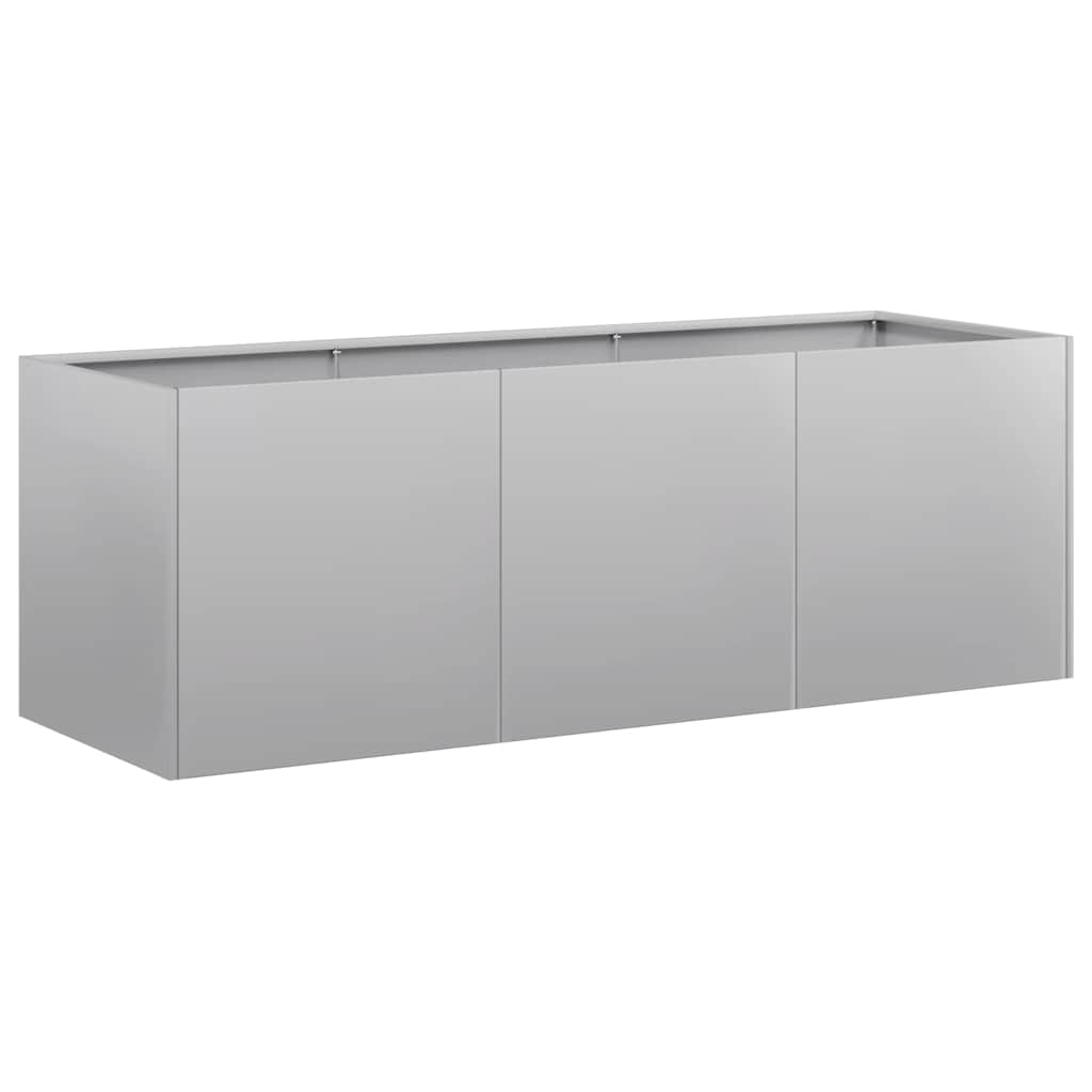 Ζαρντινιέρα 120x40x40 εκ. από Γαλβανισμένο Ατσάλι