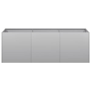 Ζαρντινιέρα 120x40x40 εκ. από Γαλβανισμένο Ατσάλι