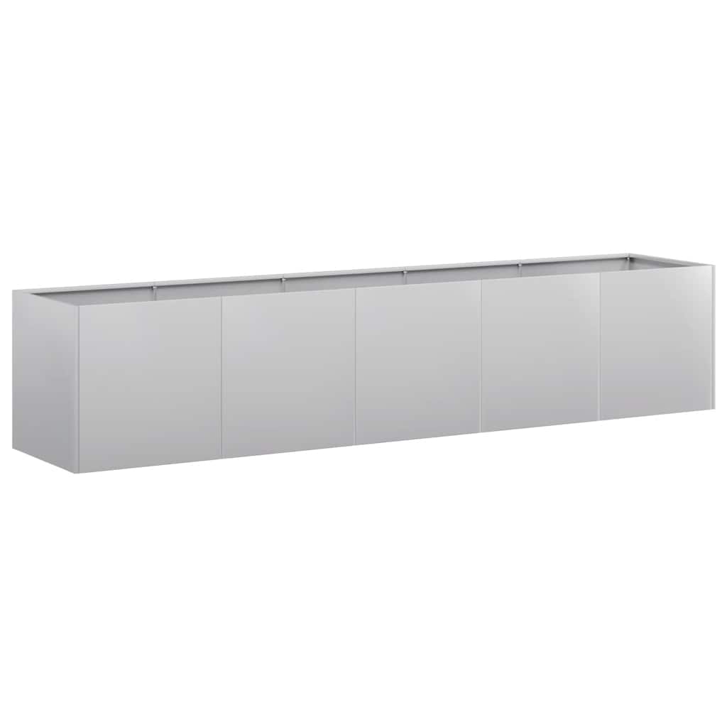 Ζαρντινιέρα 200x40x40 εκ. από Γαλβανισμένο Ατσάλι