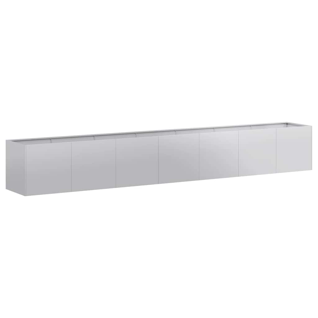 Ζαρντινιέρα 280x40x40 εκ. από Γαλβανισμένο Ατσάλι
