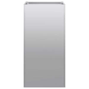 Ζαρντινιέρα 40x40x80 εκ. από Γαλβανισμένο Ατσάλι